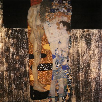 De drie leeftijden van de vrouw door Gustav Klimt